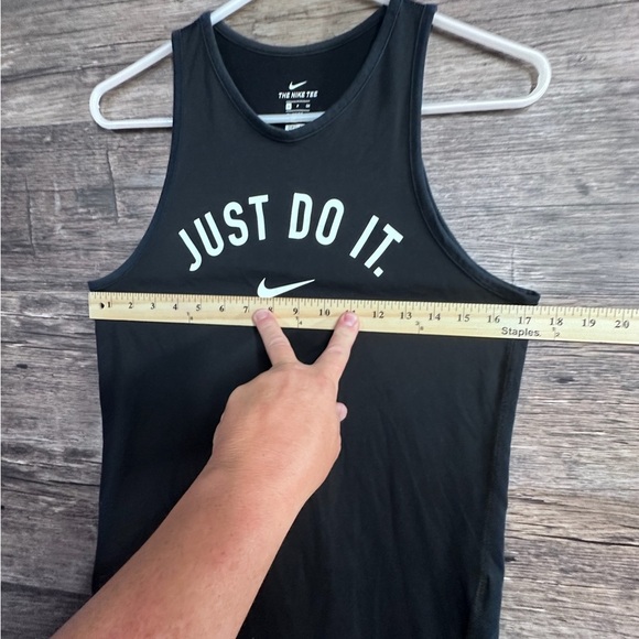 Nike Black Tank Top - Just Do It - Picture 4 of 6